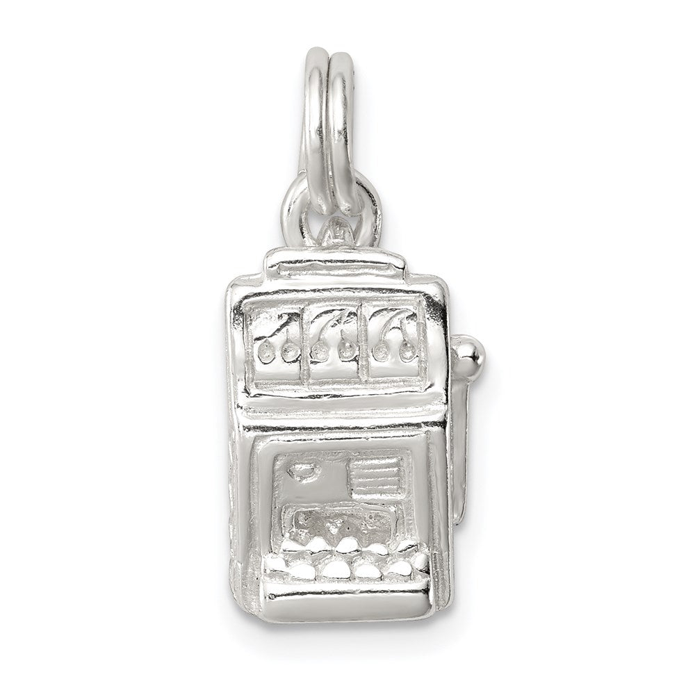 Sterling Silver Slot Machine Charm