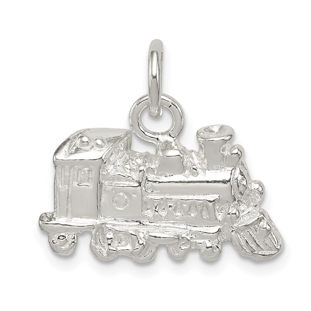 Sterling Silver Train Engine Charm