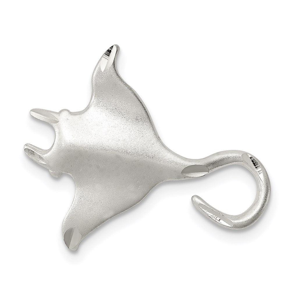 Sterling Silver Manta Ray Charm