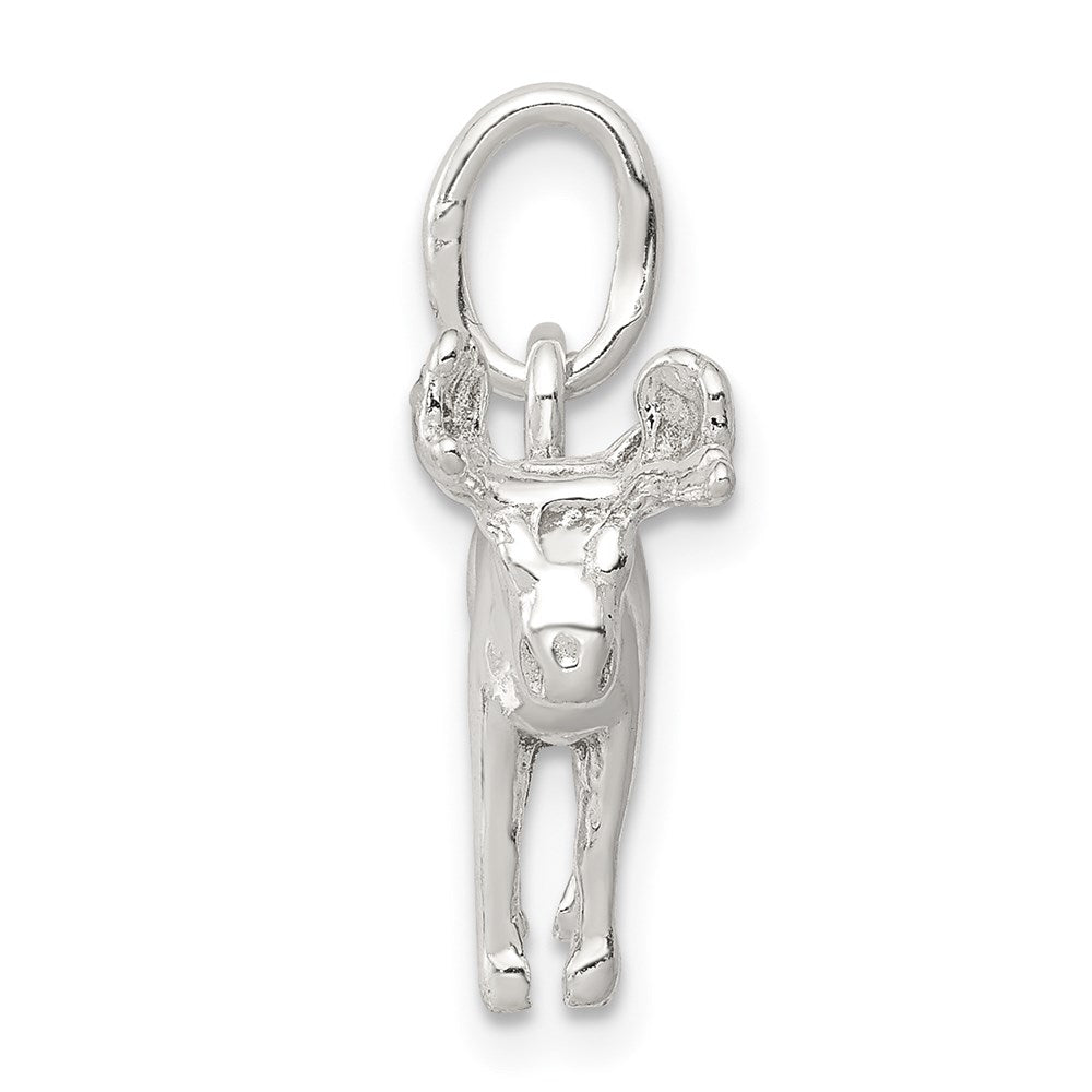 Sterling Silver Moose Charm