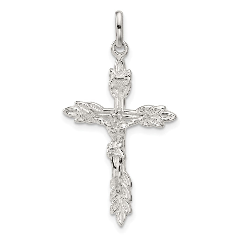 Sterling Silver INRI Crucifix Charm