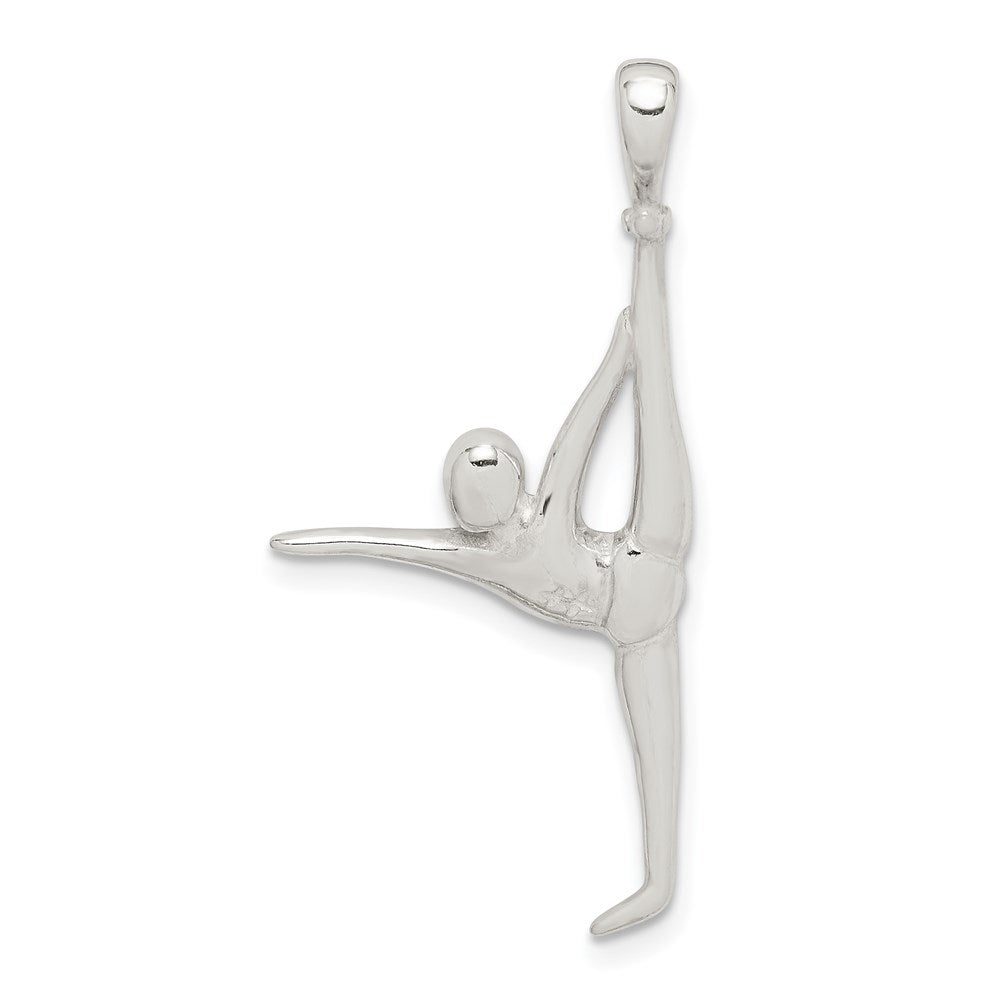 Sterling Silver Gymnast Pendant