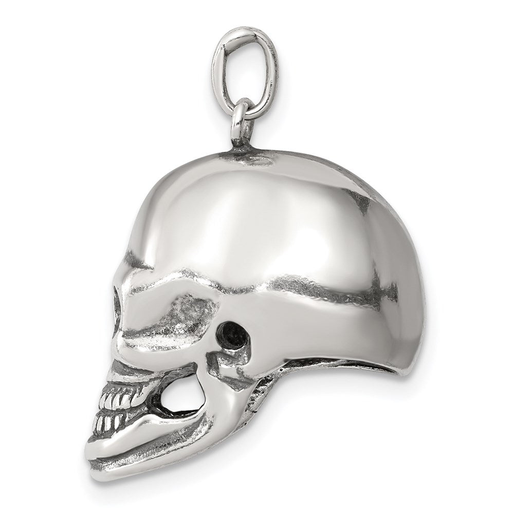 Sterling Silver Skull Pendant