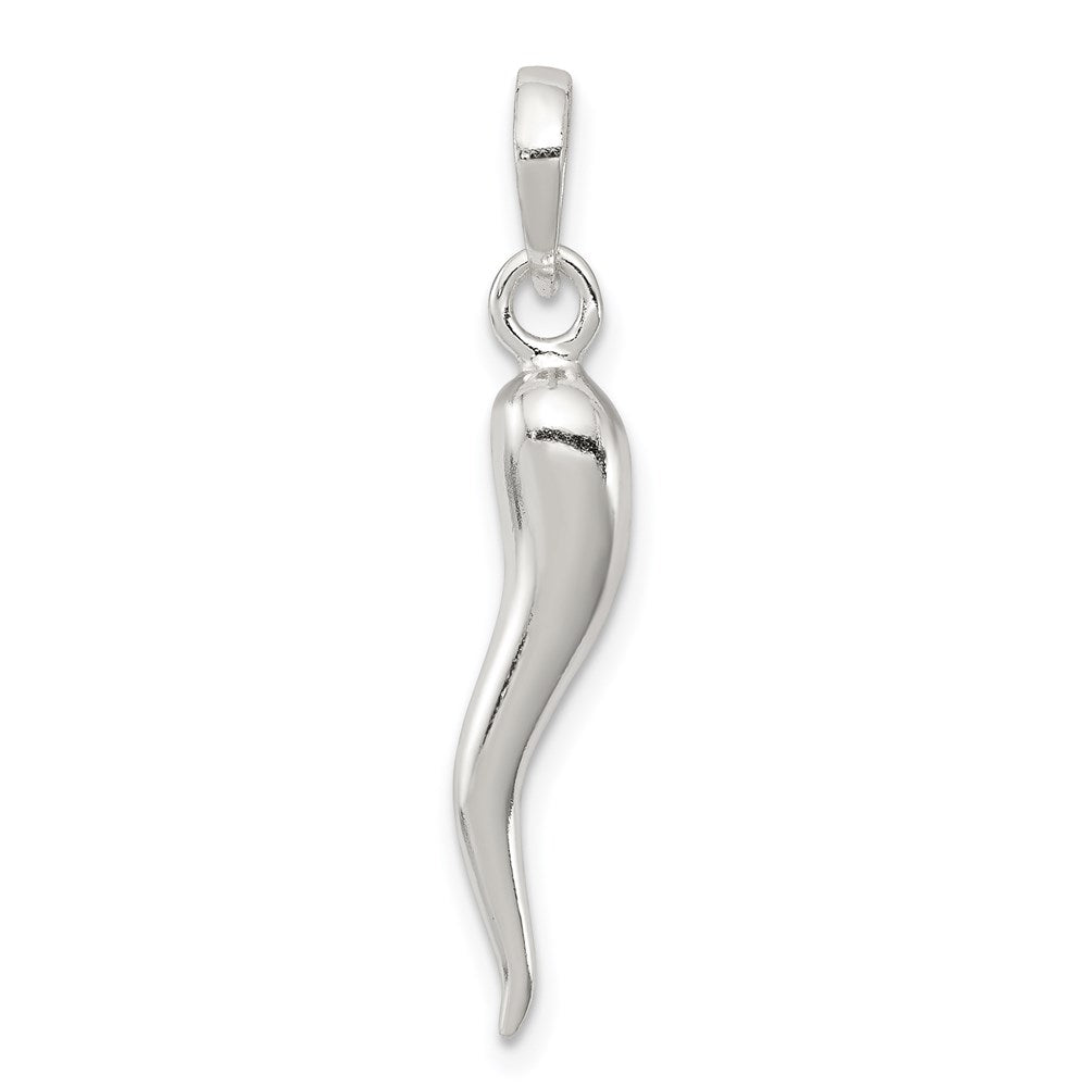 Sterling Silver Italian Horn