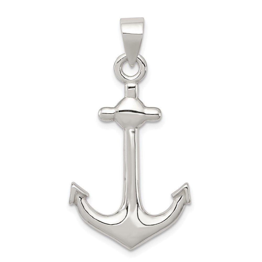 Sterling Silver Anchor Pendant