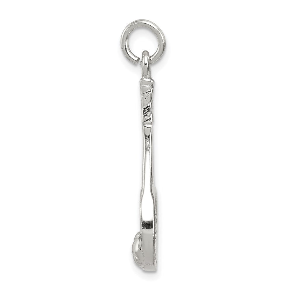 Sterling Silver Tennis Racquet Charm