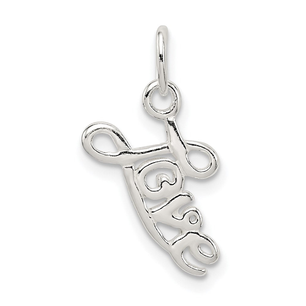 Sterling Silver Love Pendant