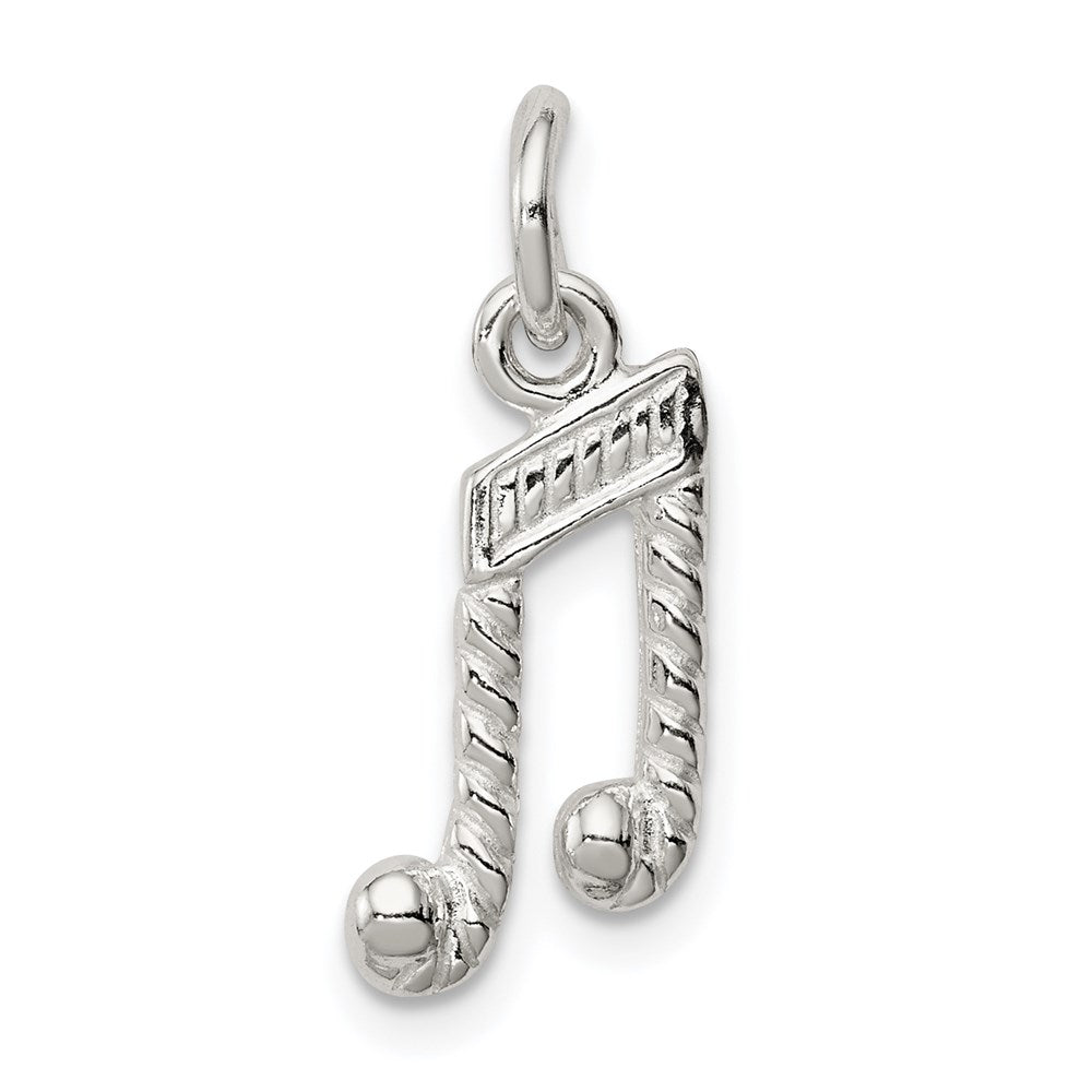 Sterling Silver Music Notes Charm