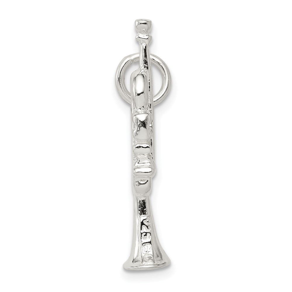 Sterling Silver Trumpet Charm