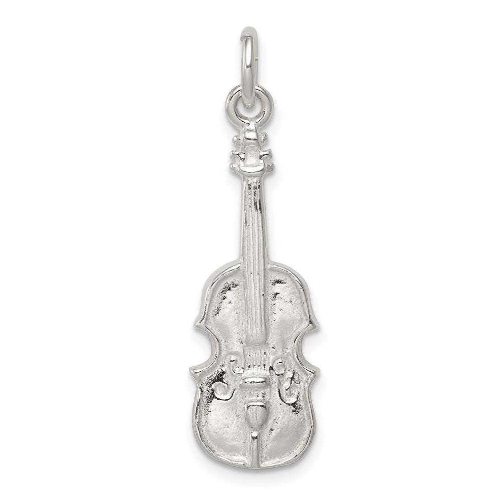 Sterling Silver Violin Charm