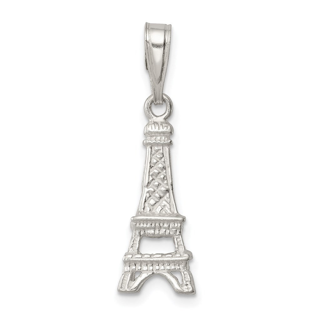 Sterling Silver Polished Eiffel Tower Charm