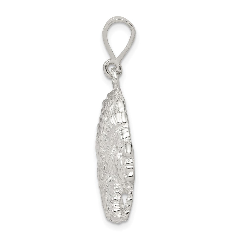 Sterling Silver Polished Man Pendant