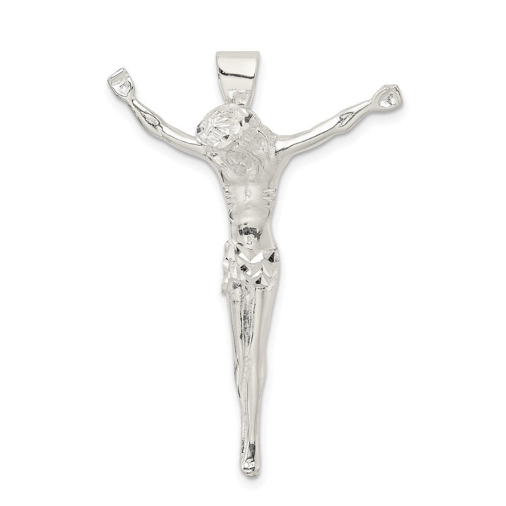 Sterling Silver Polished Corpus Pendant