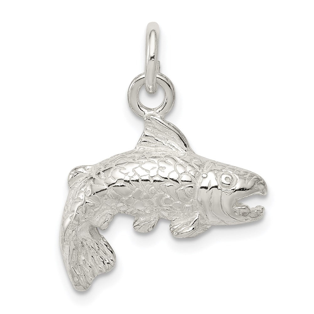 Sterling Silver Fish Charm