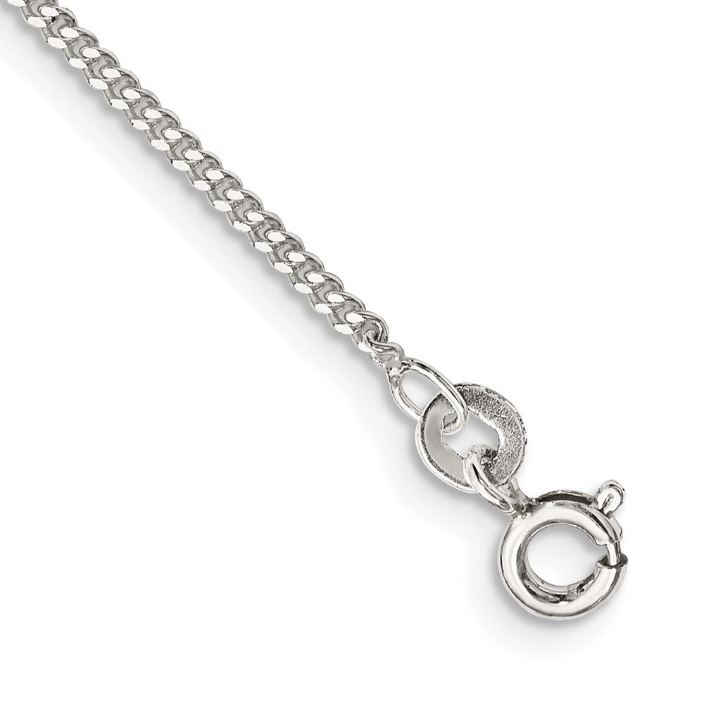 Sterling Silver Curb Chain Anklet