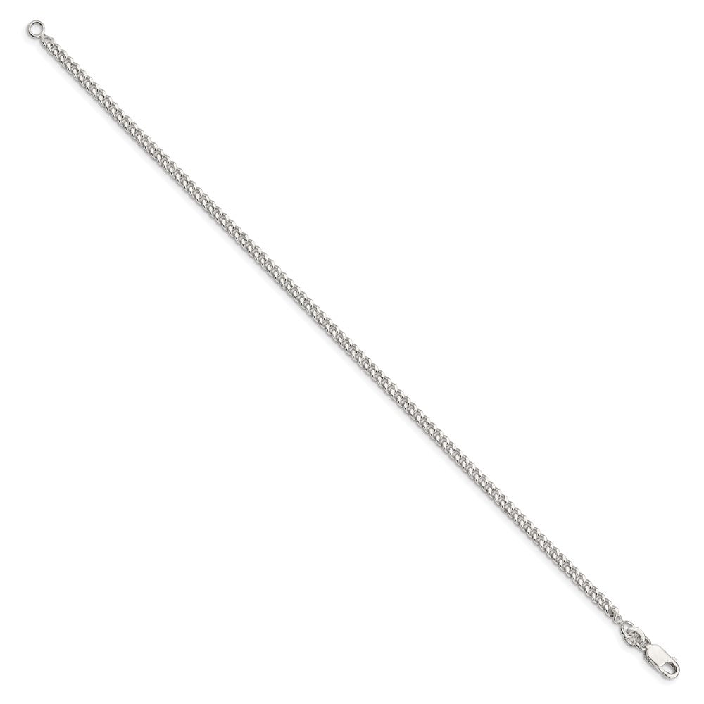 Sterling Silver Curb Chain Anklet