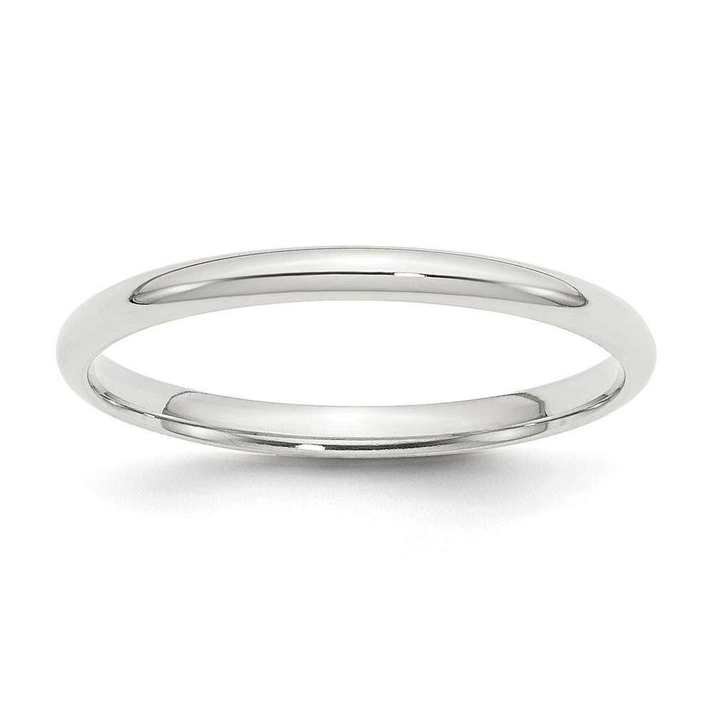 Sterling Silver Comfort Fit Size 4 Band