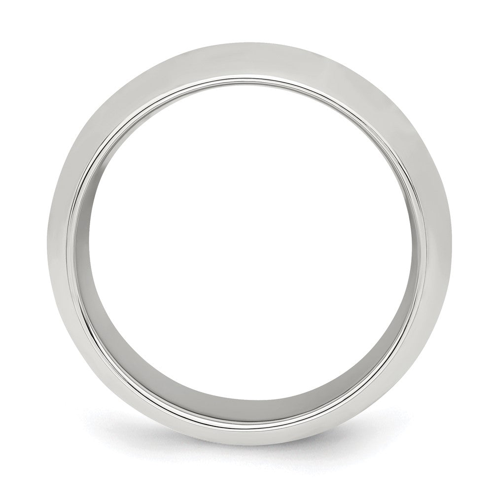 Sterling Silver Comfort Fit Size 7.5 Band