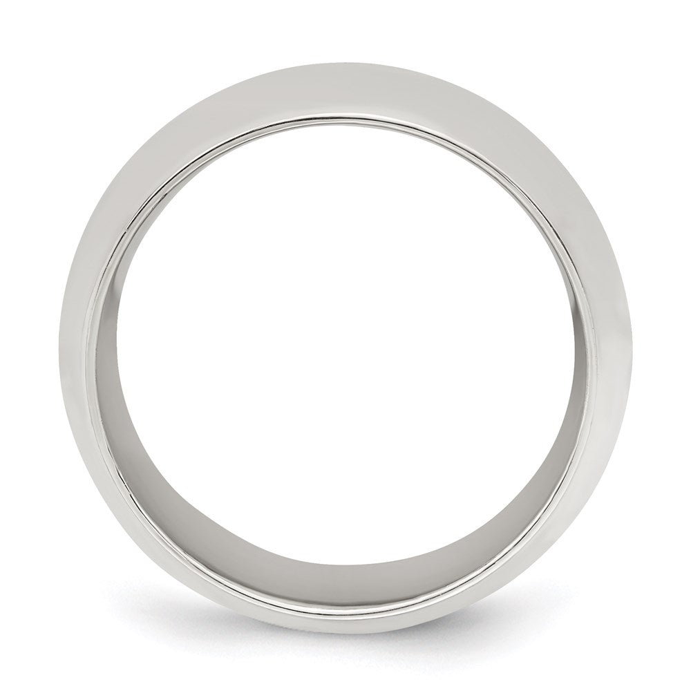 Sterling Silver Comfort Fit Size 7.5 Band