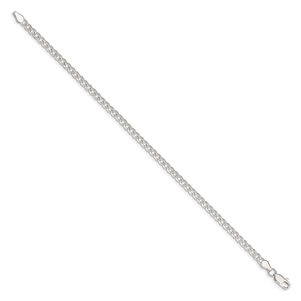 Sterling Silver PavÇ Curb Chain