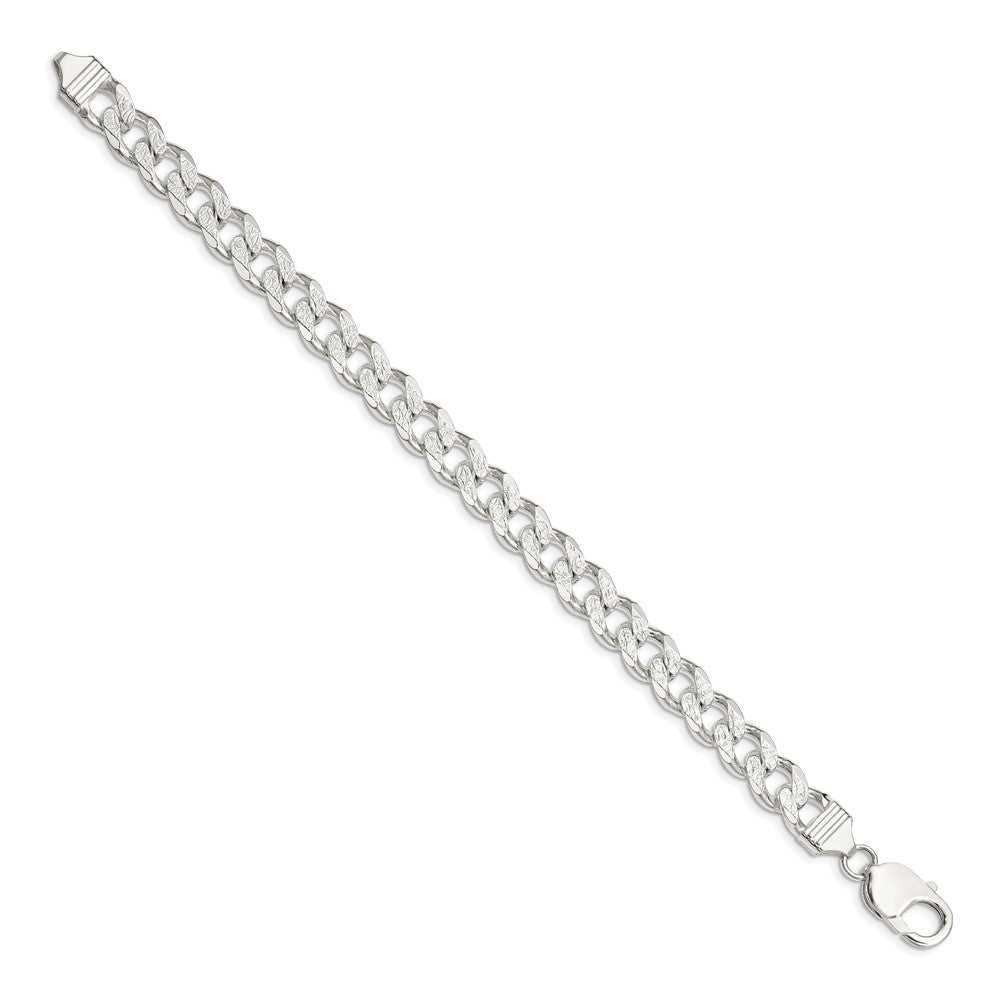 Sterling Silver PavÂ Curb Chain