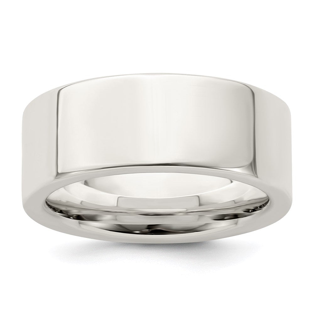 Sterling Silver Comfort Fit Flat Size 13 Band