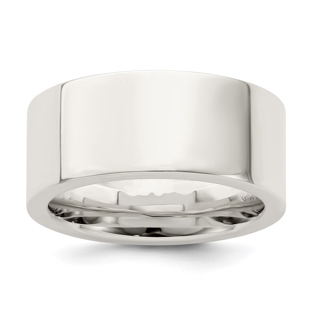 Sterling Silver Comfort Fit Flat Size 13 Band