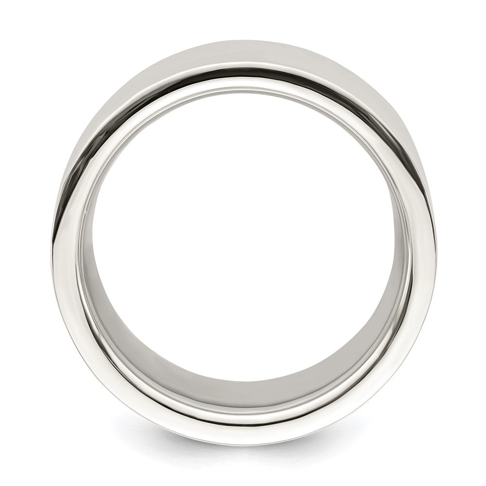 Sterling Silver Comfort Fit Flat Size 4 Band