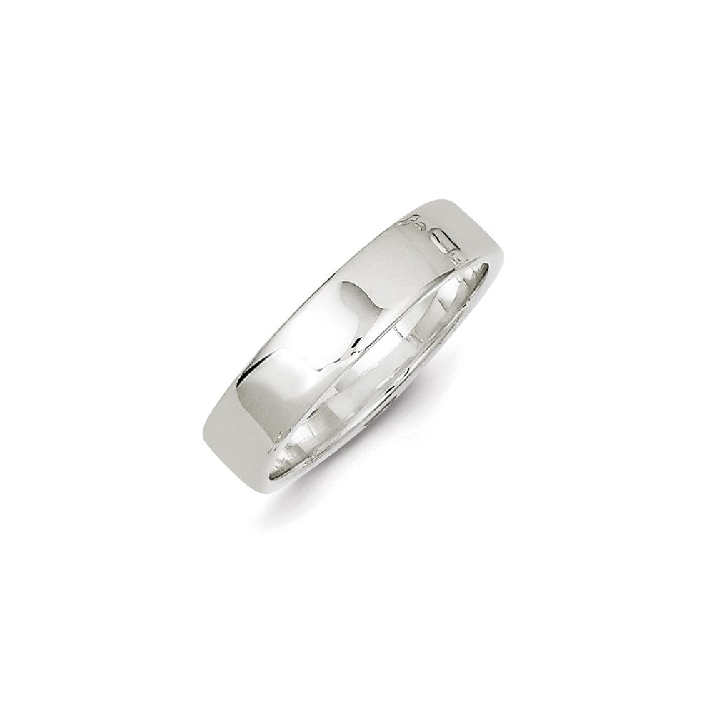 Sterling Silver Lightweight Flat Size 5 Band