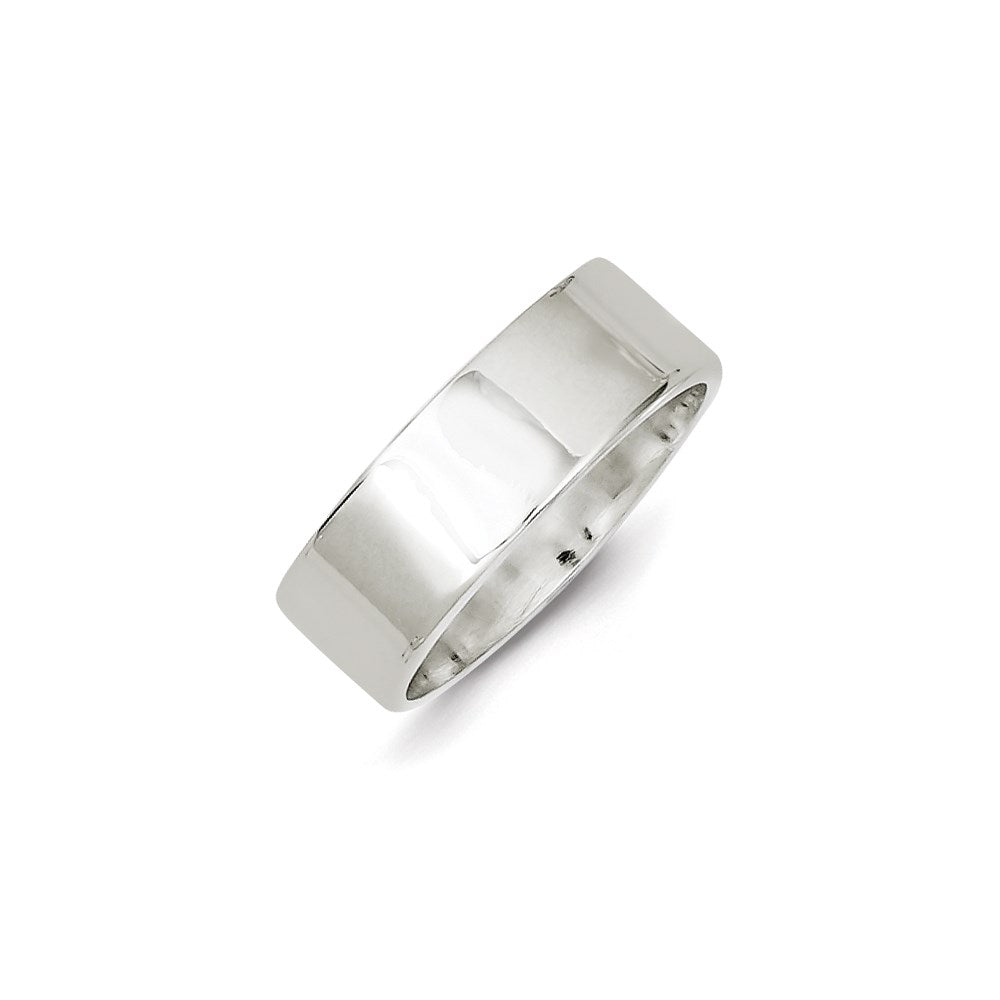 Sterling Silver Lightweight Flat Size 5 Band