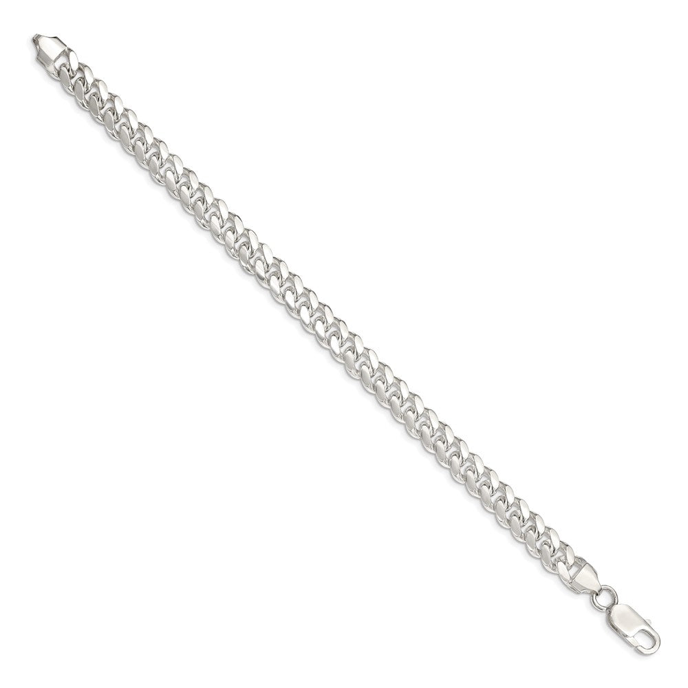 Sterling Silver Polished Domed Curb Chain