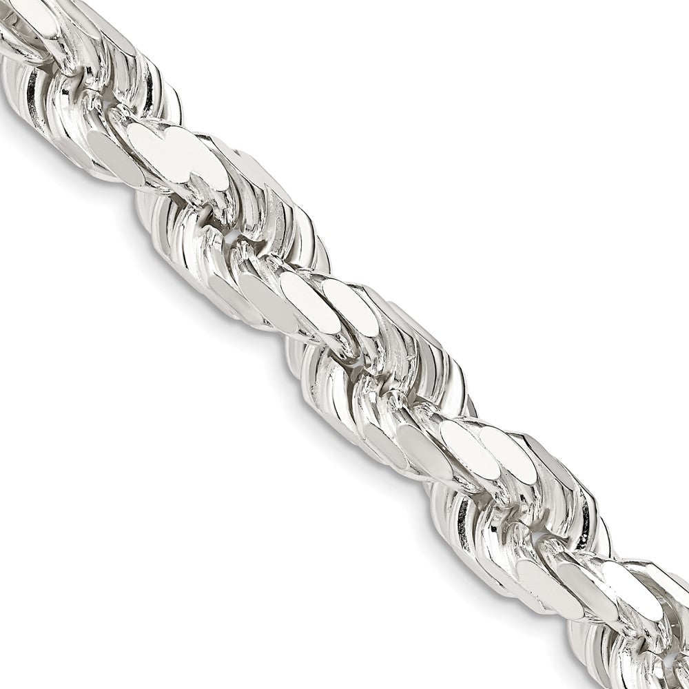 Sterling Silver Diamond-cut Rope Chain