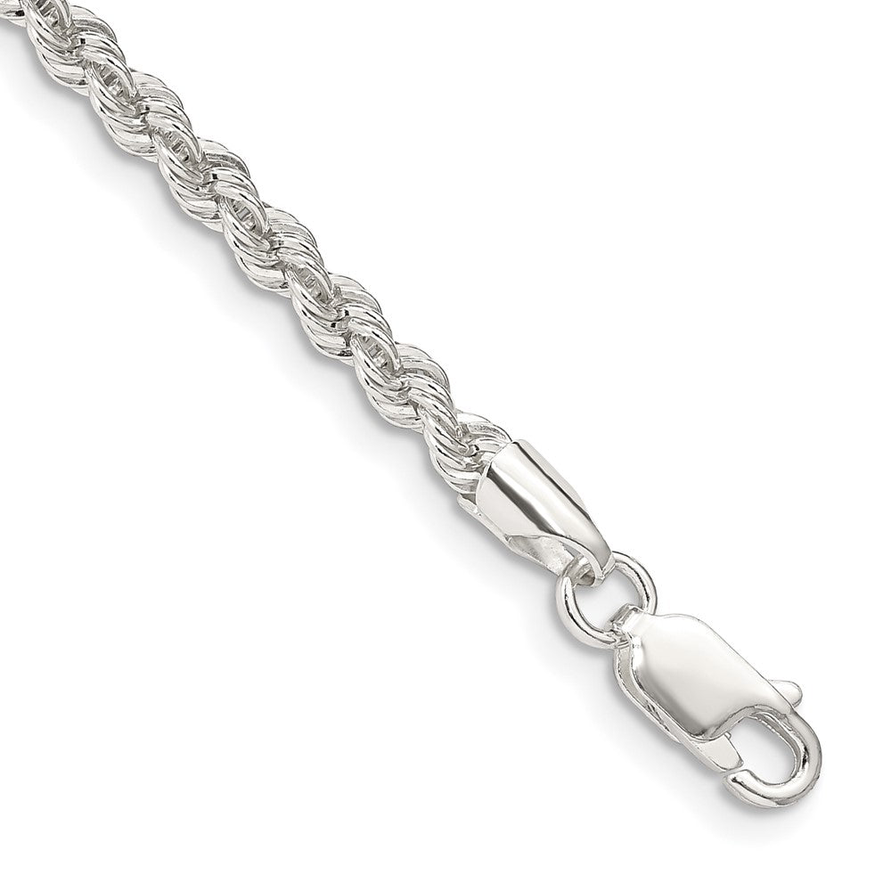 Sterling Silver Solid Rope Chain