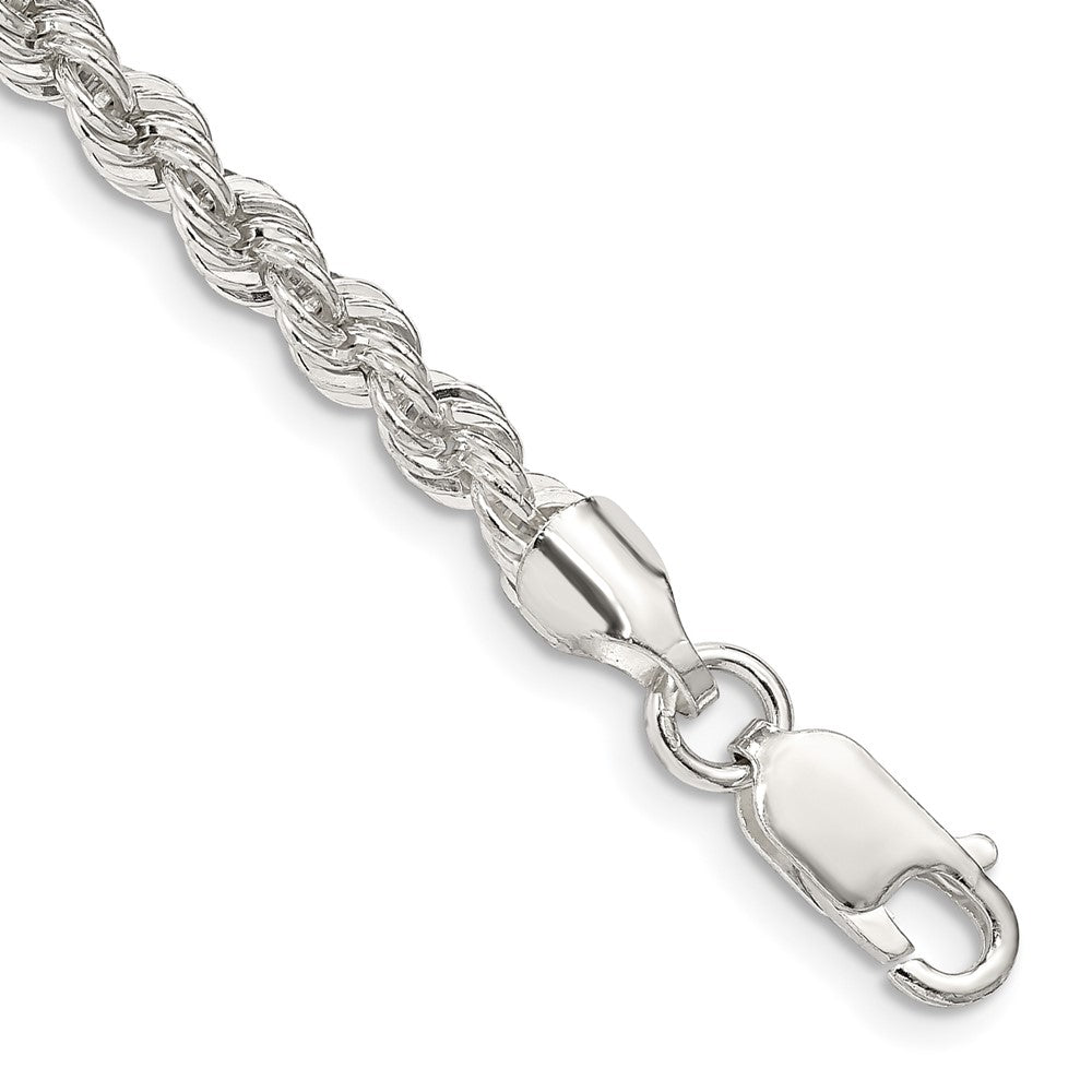 Sterling Silver Solid Rope Chain