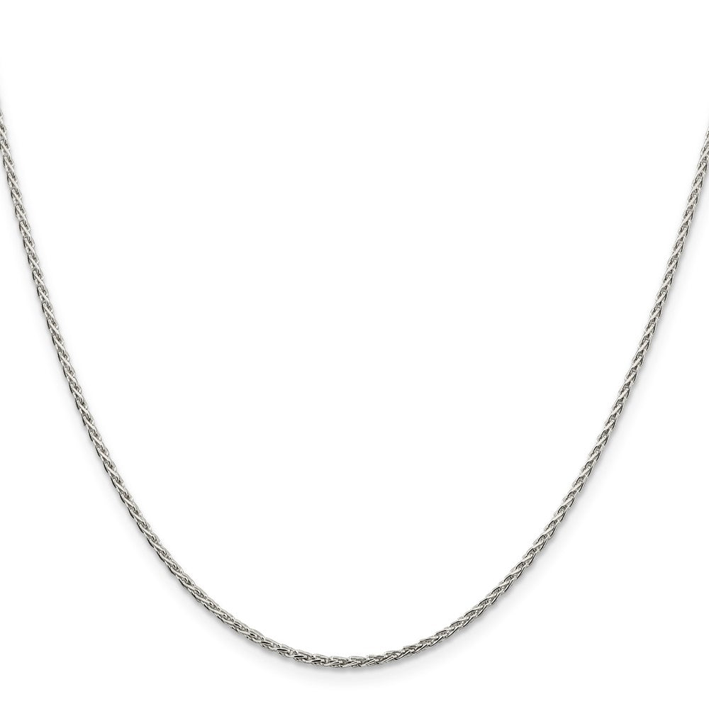 Sterling Silver Diamond-cut Spiga Chain