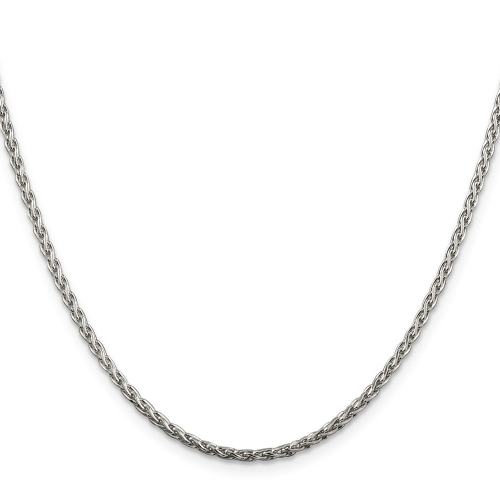 Sterling Silver Diamond-cut Spiga Chain