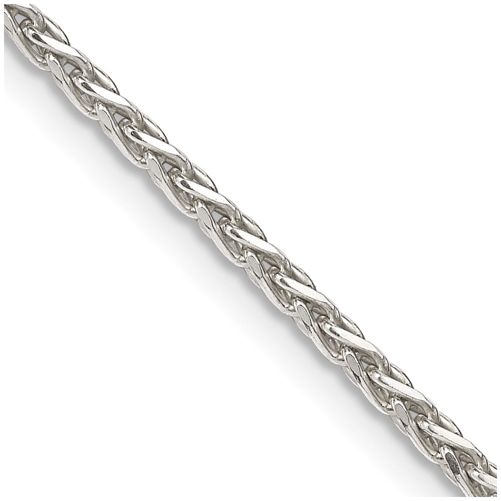 Sterling Silver Diamond-cut Spiga Chain