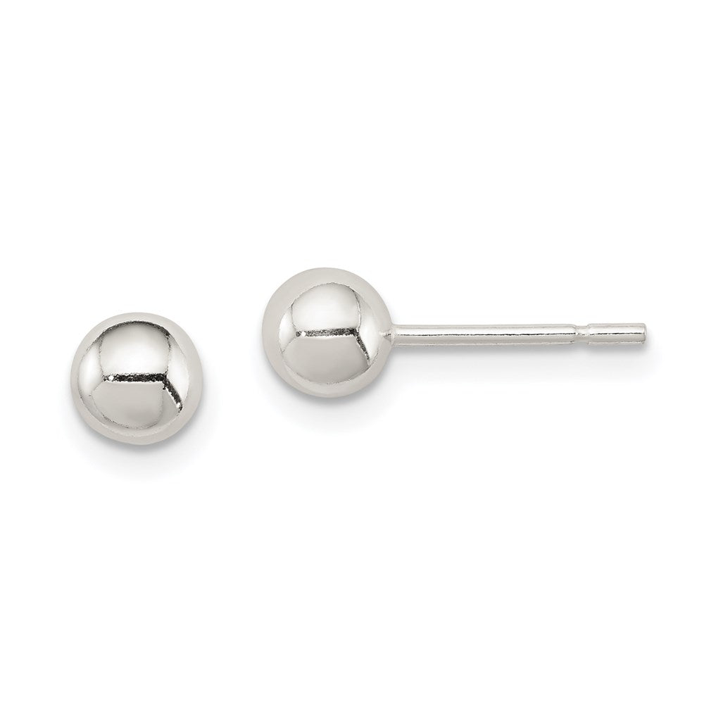 Sterling Silver Ball Earrings