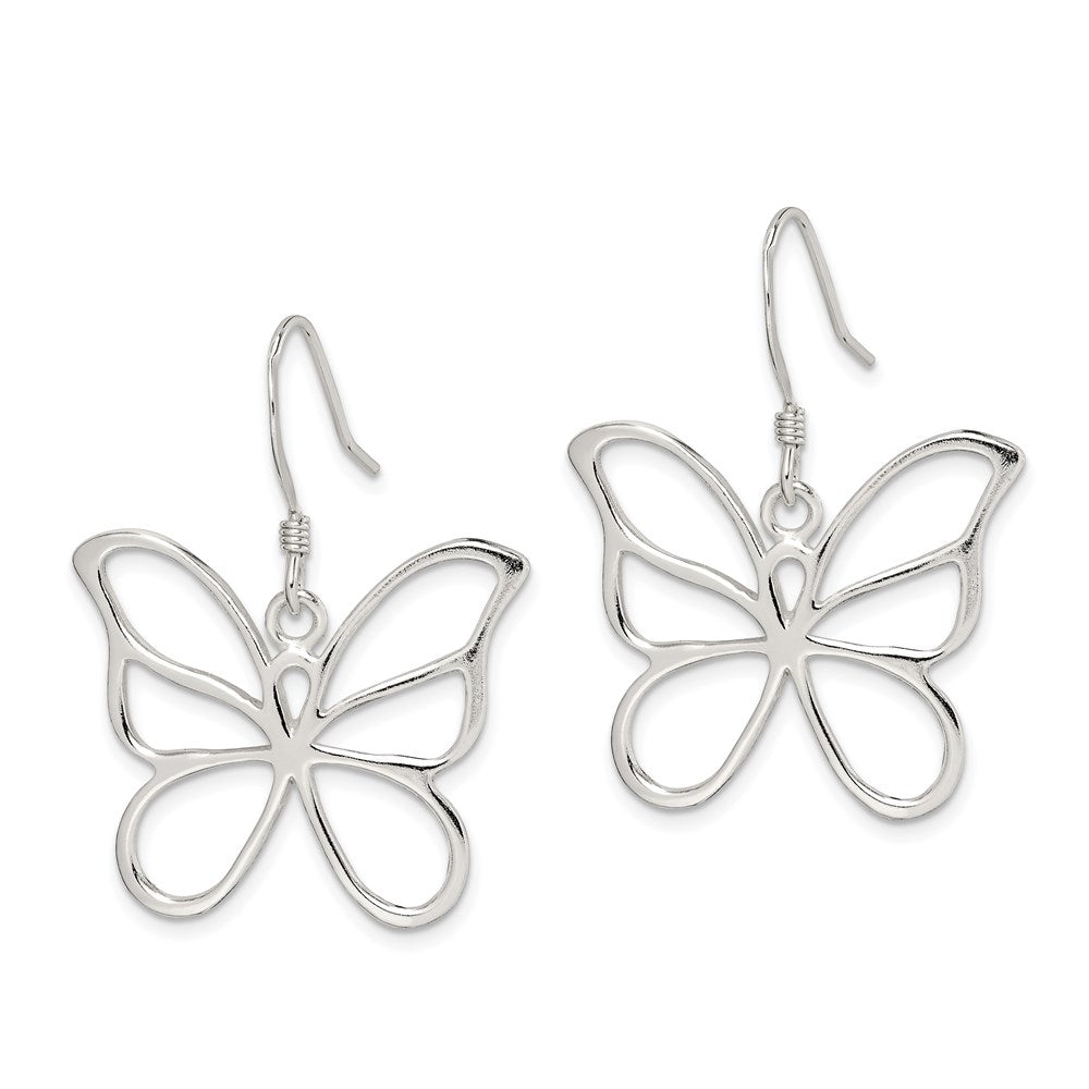 Sterling Silver Butterfly Earrings