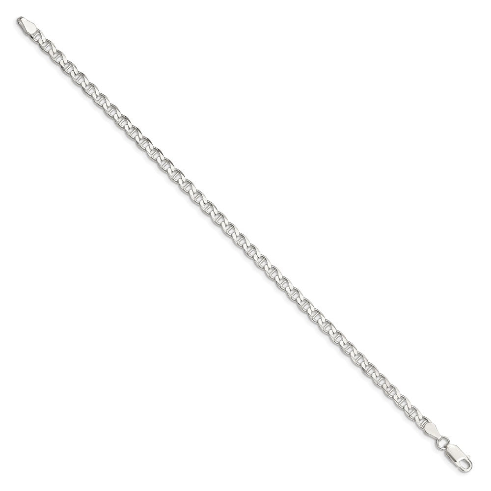 Sterling Silver D/C Flat Anchor Curb Chain