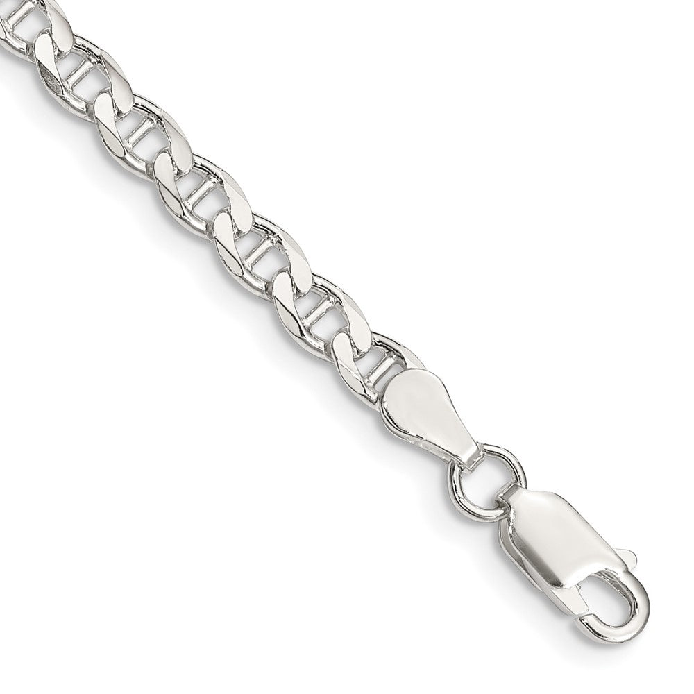 Sterling Silver D/C Flat Anchor Curb Chain