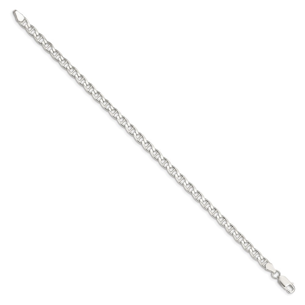 Sterling Silver D/C Flat Anchor Curb Chain