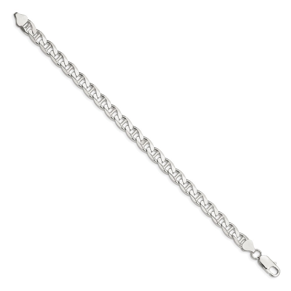 Sterling Silver Flat Cuban Anchor Chain