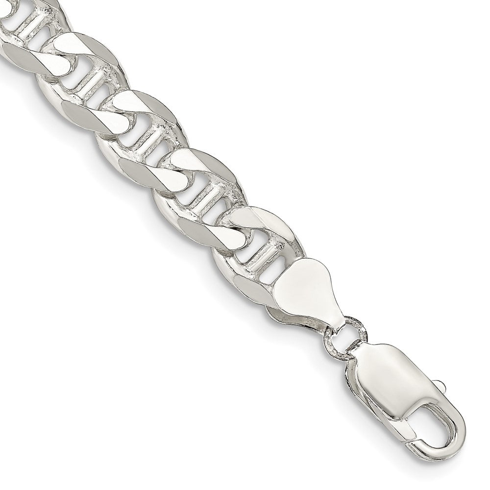 Sterling Silver D/C Flat Anchor Curb Chain