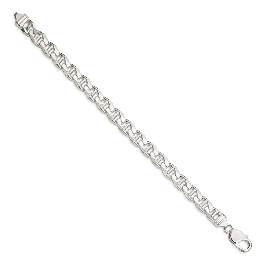 Sterling Silver D/C Flat Anchor Curb Chain