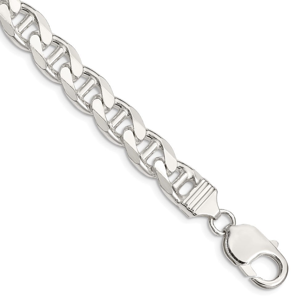 Sterling Silver D/C Flat Anchor Curb Chain