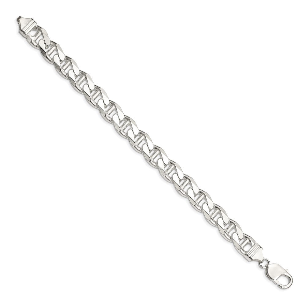 Sterling Silver D/C Flat Anchor Curb Chain