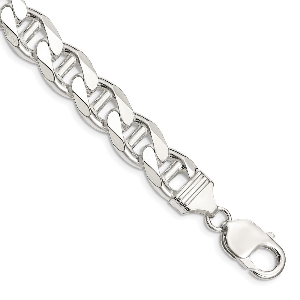 Sterling Silver D/C Flat Anchor Curb Chain