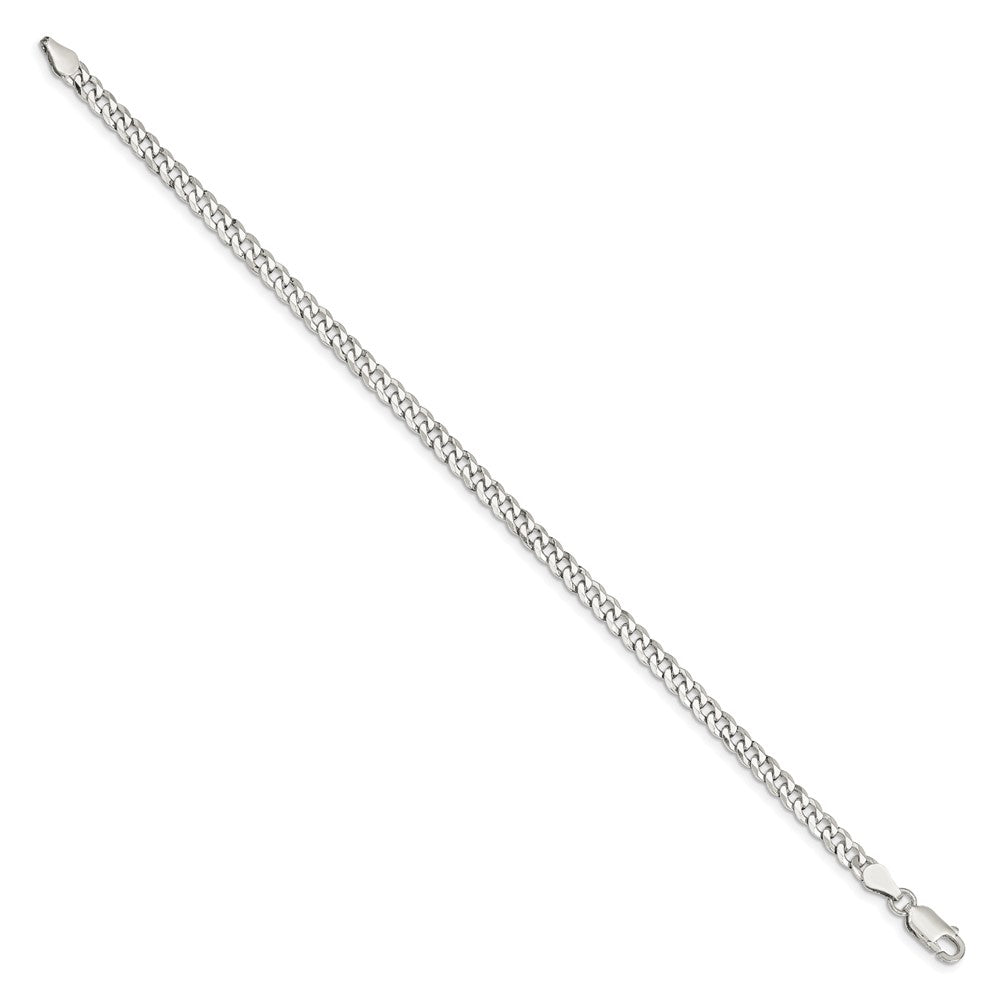 Sterling Silver Beveled Curb Chain