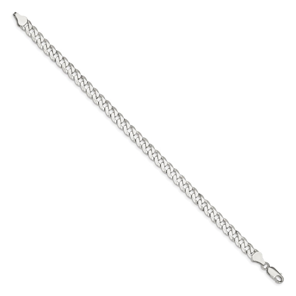 Sterling Silver Beveled Curb Chain